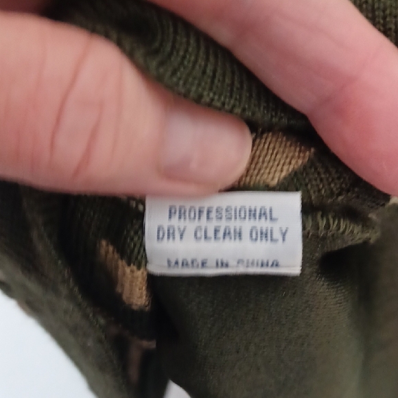 Vintage Michael Irvin 88 Button Down Cable Knit Shirt Size XL - Picture 10 of 10